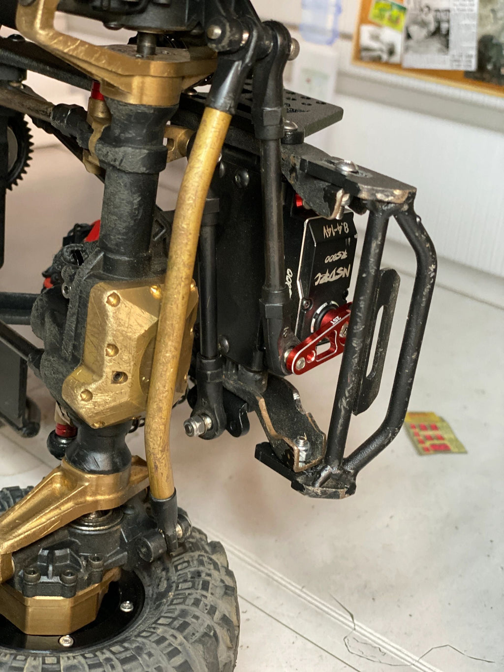 TRX FRONT SHOCK TOWERS