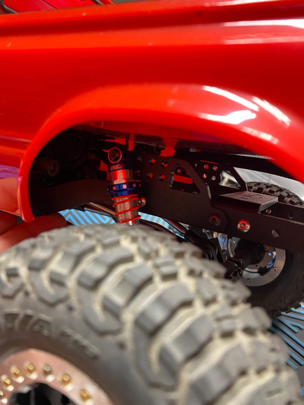 CF & ALUM SHORTY REAR TOWER